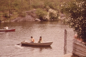 Boating in Central Park Lake