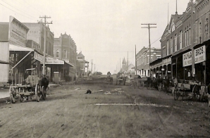 Street in an Oklahoma Town in 1912, Every Street in Town As Bad or Worse Than This