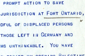 Telegram from Samuel Dickstein to President Harry S. Truman