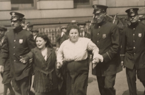 5,000 Women in City Hall Riot