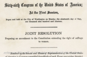 19th Amendment to the United States Constitution
