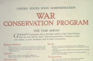 War Conservation Program