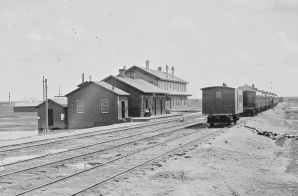 Depot at Cheyenne. Laramie County, Wyoming
