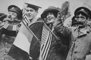 "Yanks and Tommies" During the Armistice Celebration