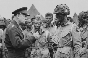 General Dwight D. Eisenhower Giving the Order of the Day