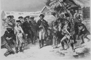 General George Washington and a Committee of Congress at Valley Forge