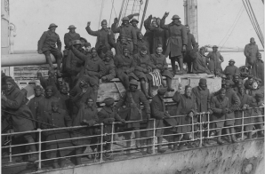 The 369th Infantry Arriving Home on the France