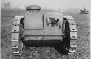 Front View of the Two-Man Tank Manufactured by the Ford Motor Company