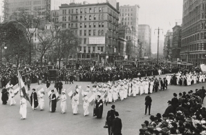 Suffrage Parade in New York City