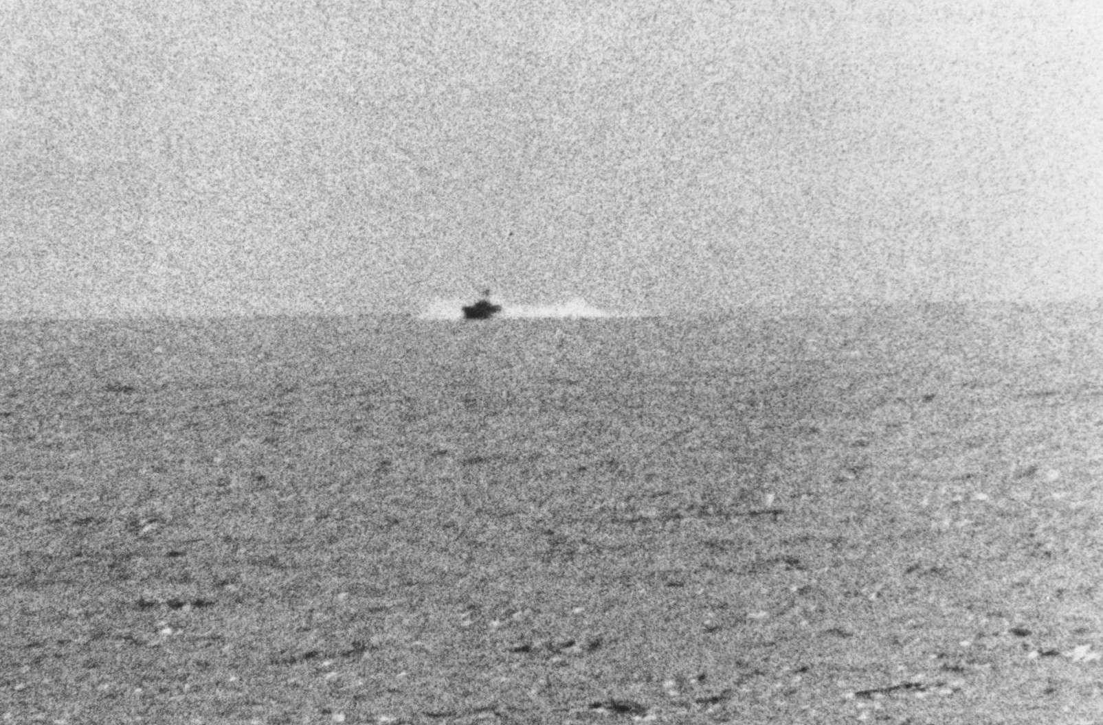North Vietnamese Torpedo Boat Approaching the USS Maddox