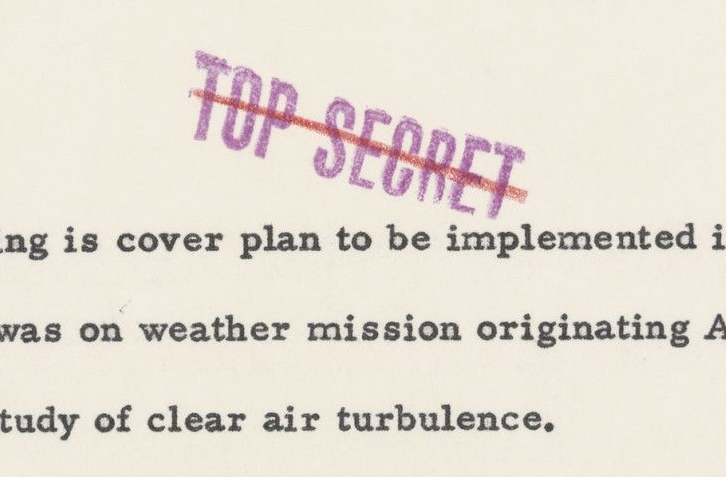 Cover Plan for Downed U-2 Flight
