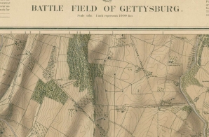 Final Proof of “Battle Field of Gettysburg” Map