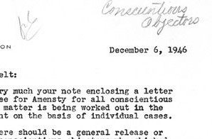 Letter from Harry S. Truman to Eleanor Roosevelt