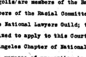 Application from the National Lawyers Guild to Appear Amicus Curiae in Mendez v. Westminster