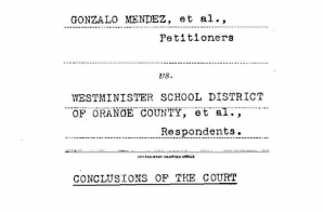 Conclusions of the Court, as Filed, in Mendez v. Westminster