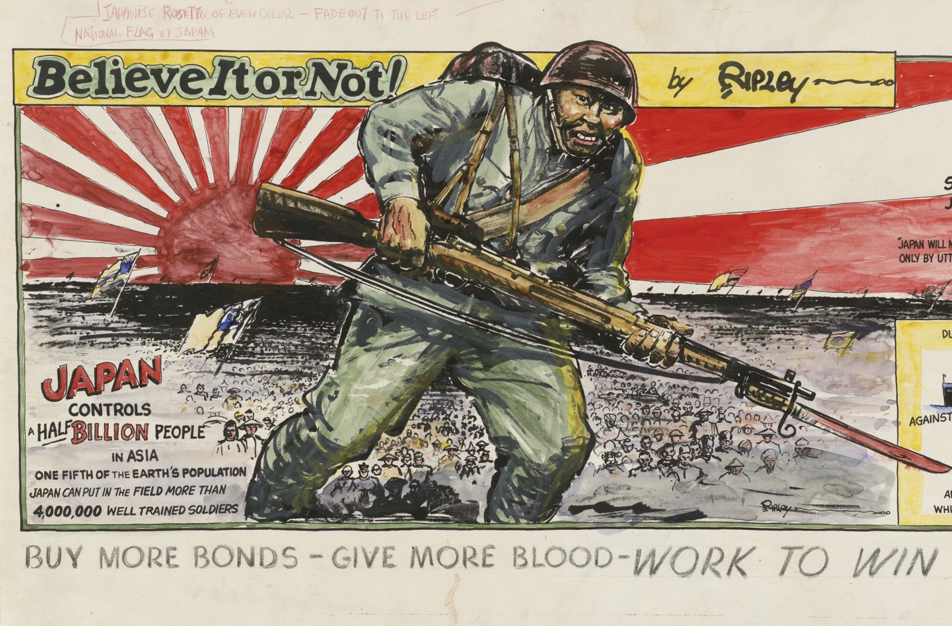 Buy More Bonds - Give More Blood - Work to Win the War!