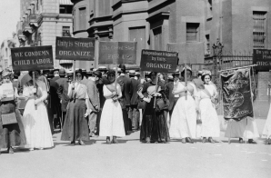 Women Demonstrating against Child Labor, New York City