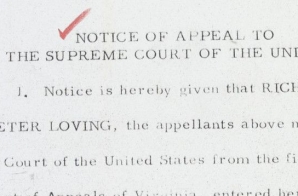 Appeal to the Supreme Court in Loving v. Virginia