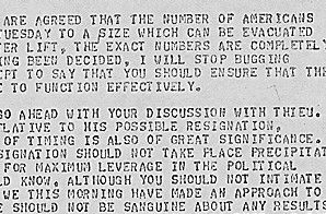 Cable from Kissinger to Ambassador Martin about the Evacuation of Saigon