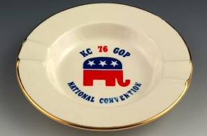 Ashtray from the 1976 Republican National Convention
