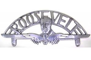 1932 Roosevelt Campaign Auto Emblem