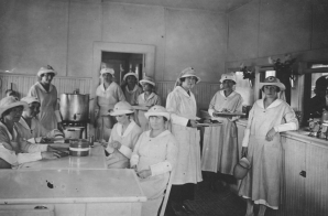 Interior of American Red Cross Canteen, Chattanooga, Tenn.