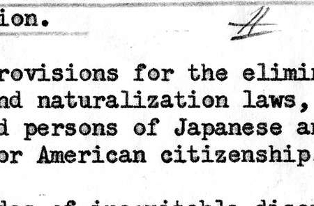 Letter from Tut Yata to President Truman