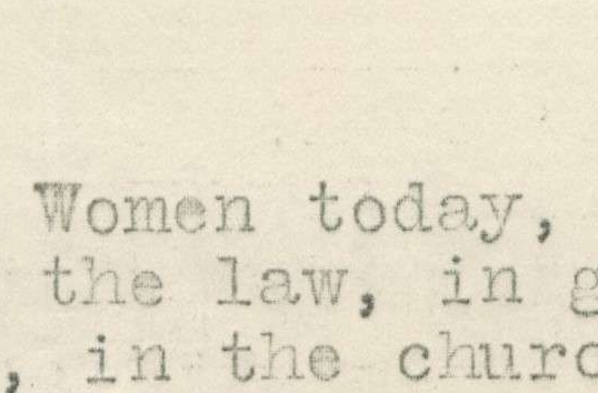 Letter from the Camden Branch of the National Women