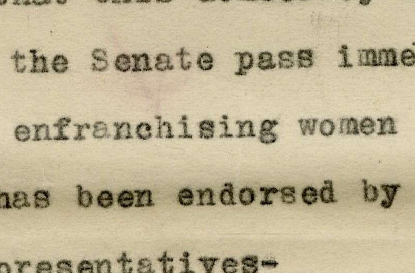 Resolution Demanding the Senate Pass the Susan B. Anthony Amendment