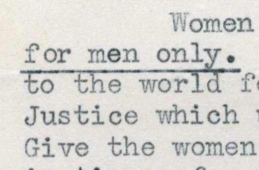 Letter to Senator Henry F. Ashurst in Favor of the Equal Rights Amendment