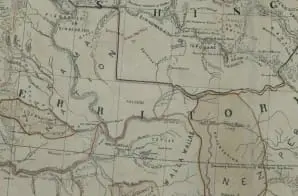 Map of the Indian Nations and Tribes of the Territory of Washington ...