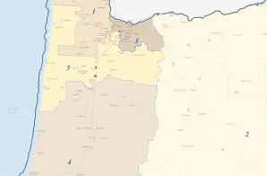 113th Congress of the United States, Oregon State Map - DocsTeach
