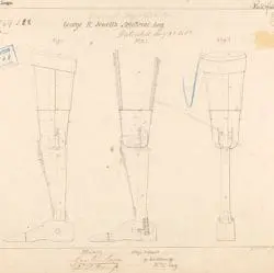 Drawing of Artificial Leg - DocsTeach