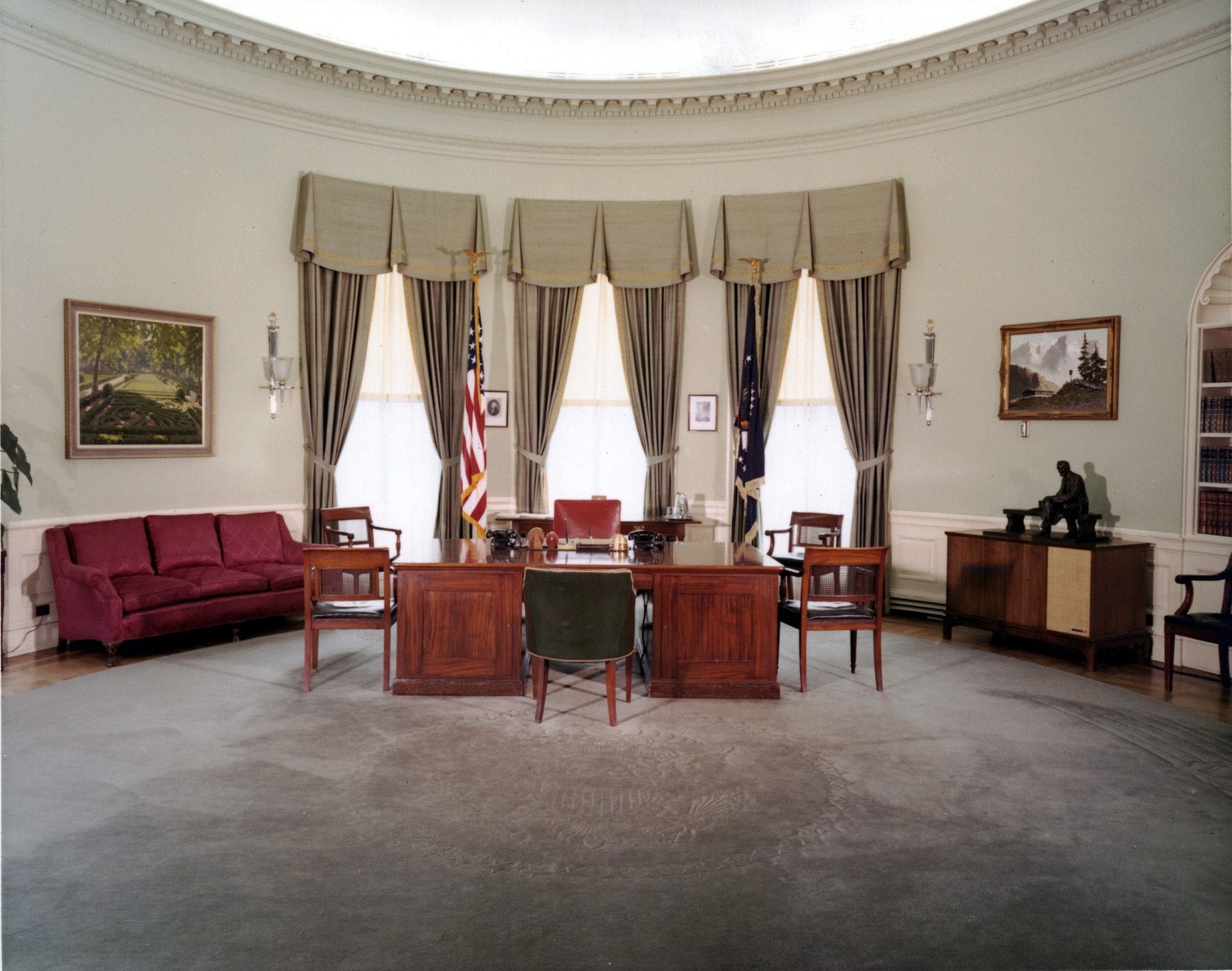 Eisenhower Library Oval Office