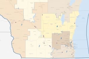 113th Congress of the United States, Wisconsin State Map - DocsTeach