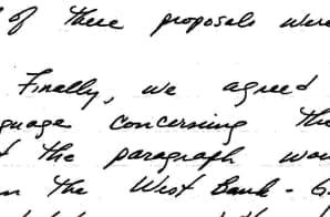 Carter's Note Handwritten Working Notes of President Carter - DocsTeach