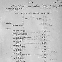 Bulletin 23- Population report of all Indian Reservations in the U.S ...