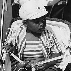 Civil Rights March on Washington, D.C. [Young child in a stroller ...