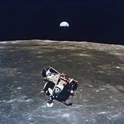 Photograph of Ascent Stage of Apollo 11 - DocsTeach