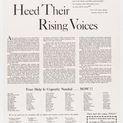 New York Times Advertisement