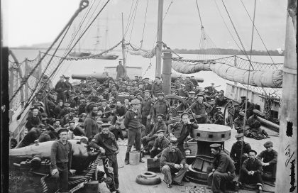 Deck of Gun Boat, probably ‘Mendota’ - Page 01