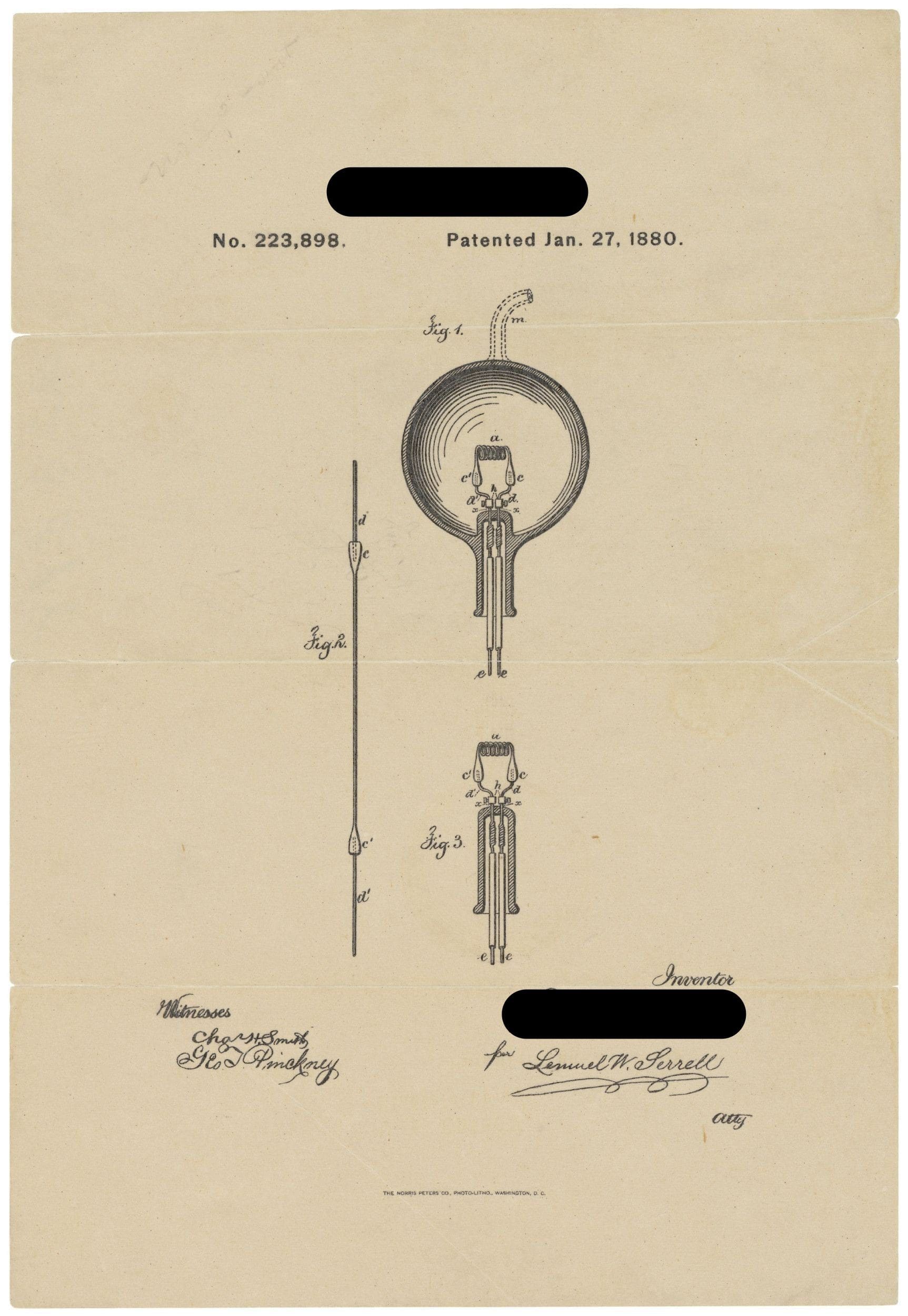 マーケティングイマジネーション What is Patent Number 223,898? - DocsTeach