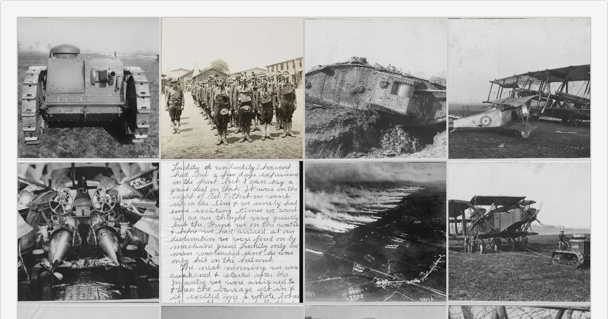 New Technology in World War I - DocsTeach